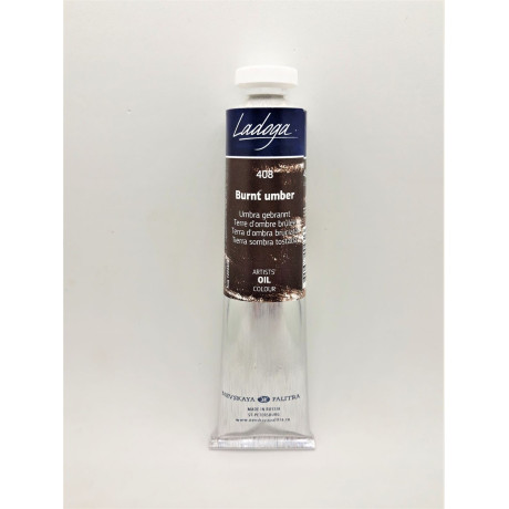 Olejová barva Burnt umber 46 ml Ladoga