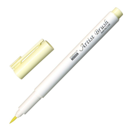 Artist Brush pen Cream yellow Marvy Uchida