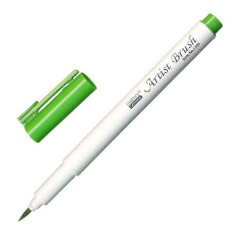 Artist Brush pen Light green Marvy Uchida