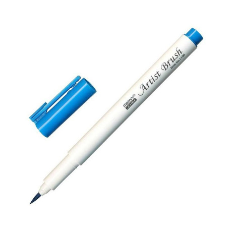 Artist brush pen Light blue Marvy Uchida