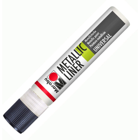 Metalický liner růžový 25 ml Marabu