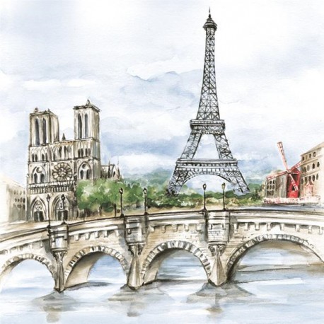 Ubrousek, Eiffelovka nad mostem