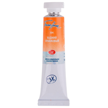 Akvarelová barva v tubě Kadmium oranžové 304 White Nights Nevskaya Palitra 10 ml