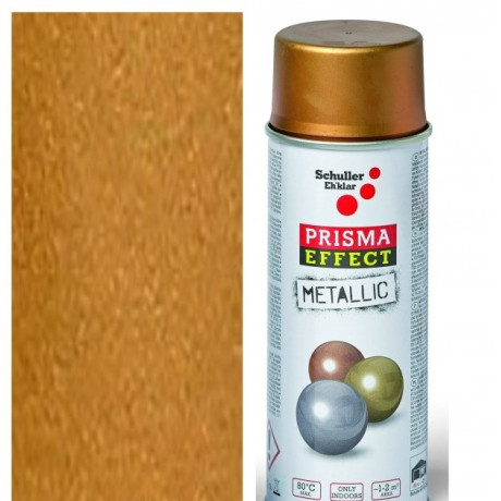 Sprej metalický zlato bronzový Prisma effect 400ml Schuller