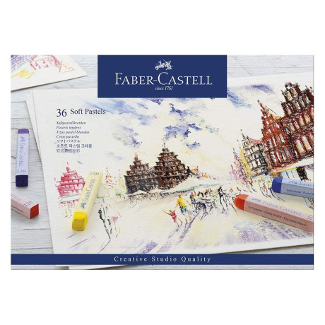 Suchý pastel 36ks sada Faber Castell