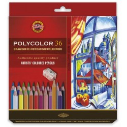 Pastelky Polycolor 36 ks sada v papírové krabičce KOH-I-NOOR