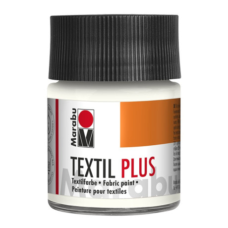 Barva na textil Textil Plus bílá 50 ml Marabu