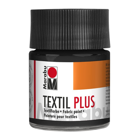 Barva na textil Textil Plus černá 50 ml Marabu